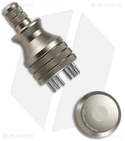 CRKT Wu 6 Bit Driver Tool Hex Bit Driver - Aluminum 9910 4 CRKT Wu 6 Bit Driver Tool Hex Bit Driver - Aluminum 9910 - Image 2