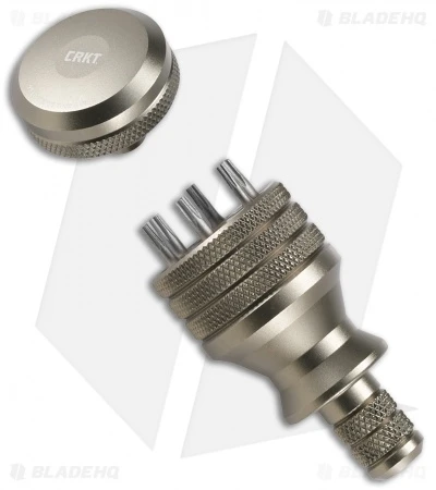 CRKT Wu 6 Bit Driver Tool Hex Bit Driver - Aluminum 9910 3 CRKT Wu 6 Bit Driver Tool Hex Bit Driver - Aluminum 9910