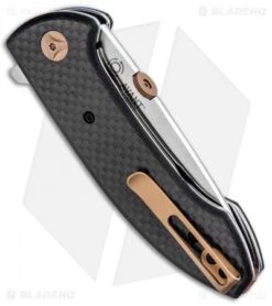 CRKT Avant Flipper Knife Carbon Fiber (3.17" Satin) 4620 -Crkt Shop CRKT Avant Flipper CF Satin 4620 BHQ 92281 jr bottlecap