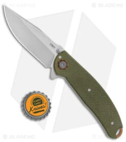 CRKT Burnley Butte Deadbolt Lock Assisted Flipper Knife Green G-10 (3.3" SW) 9 CRKT Burnley Butte Deadbolt Lock Assisted Flipper Knife Green G-10 (3.3" SW) -Crkt Shop CRKT Burnley Butte Deadbolt Lock Assisted Green G 10 SW BHQ 144096 jr bottlecap