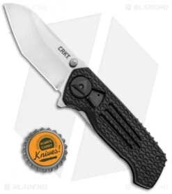 CRKT Burnley Prequel Field Strip Knife Black (2.72" Satin) 2420 -Crkt Shop CRKT Burnley Prequel Field Strip Black Satin 2420 BHQ 92323 jr bottlecap