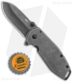 CRKT Burnley Squid Assisted Frame Lock Knife (2.4" Black Stonewash) 2493 -Crkt Shop CRKT Burnley Squid Assisted FL Black SW 2493 BHQ 126211 jr bottlecap