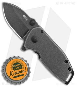 CRKT Burnley Squid Compact Frame Lock Knife (1.75" Black SW) -Crkt Shop CRKT Burnley Squid Compact FL Black SW BHQ 178665 jr bottlecap