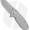 CRKT Burnley Squid Flipper Assisted Opening Knife Silver (2.4" Bead Blast) -Crkt Shop CRKT Burnley Squid FL Assisted SW 2492 BHQ 119330 jr
