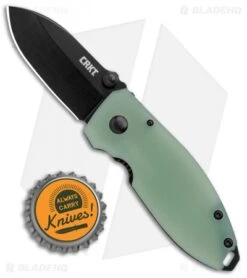 CRKT Burnley Squid Frame Lock Knife Natural G-10 (2.25" Black D2) -Crkt Shop CRKT Burnley Squid FL Natrual G 10 D2 Blade HQ Exclusive 2490JD2 BHQ 97159 jr bottlecap
