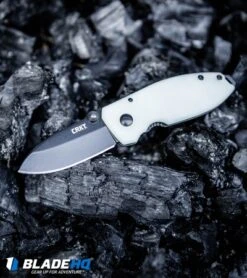 CRKT Burnley Squid Frame Lock Knife Natural G-10 (2.25" Black D2) -Crkt Shop CRKT Burnley Squid Frame Lock Knife Natural G 10 Black D2 BHQ 97159 kp coal web
