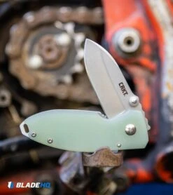 CRKT Burnley Squid Frame Lock Knife Natural G-10 (2.25" SW D2) -Crkt Shop CRKT Burnley Squid Frame Lock Knife Natural G 10 Stonewash D2 BHQ 107739 kp moto peg web