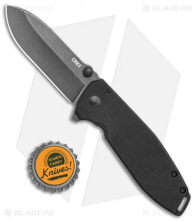 CRKT Burnley Squid XM Frame Lock Knife Black G-10 (3" Black SW) 6 CRKT Burnley Squid XM Frame Lock Knife Black G-10 (3" Black SW) - Image 4