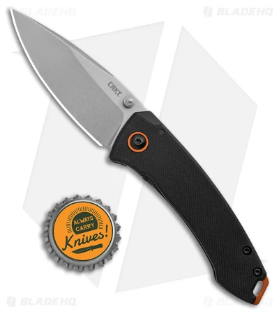 CRKT Burnley Tuna Compact Liner Lock Knife Black G-10 (2.73" Stonewash) 2522 6 CRKT Burnley Tuna Compact Liner Lock Knife Black G-10 (2.73" Stonewash) 2522 - Image 4