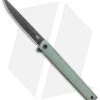 CRKT CEO Exclusive Flipper Liner Lock Knife Natural G-10 (3.25" Smokewash) -Crkt Shop CRKT CEO Flipper LL Natural G 10 Black SW D2 BHQ 121122 jr