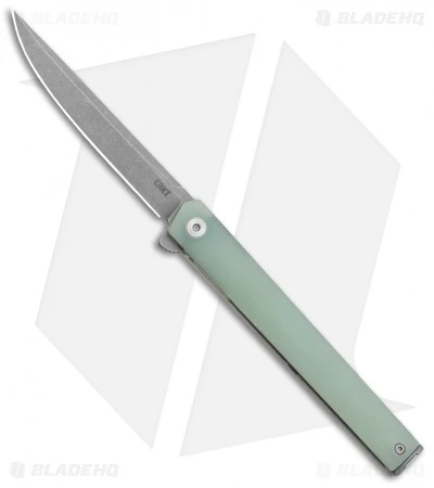 CRKT CEO Exclusive Flipper Liner Lock Knife Natural G-10 (3.25" Stonewash) 3 CRKT CEO Exclusive Flipper Liner Lock Knife Natural G-10 (3.25" Stonewash)