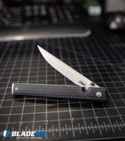 CRKT CEO Bamboo Liner Lock Knife GRN (3.1" Black Stonewash) 7096YGK -Crkt Shop CRKT CEO Liner Lock Knife Black GRN Satin 7096 BHQ 92432 kp bens desk instagram 1