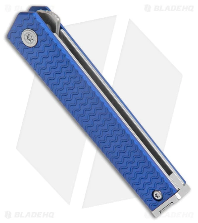 CRKT CEO Microflipper Liner Lock Knife Blue Aluminum (2.21" Satin) 4 CRKT CEO Microflipper Liner Lock Knife Blue Aluminum (2.21" Satin) - Image 2