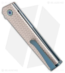 CRKT CEO Microflipper Liner Lock Knife Aluminum (2.36" Satin) -Crkt Shop CRKT CEO Microflipper LL Grayish Aluminum Satin BHQ 178654 jr side