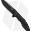 CRKT Caligo Liner Lock Flipper Knife Black Al (3.1" Black) 6215 -Crkt Shop CRKT Caligo Black Al black BHQ 76683 er