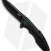 CRKT Caligo Liner Lock Flipper Knife Black Al (3.1" D2 Black) BHQ Exclusive -Crkt Shop CRKT Caligo LL Black Al Black 6215D2 BHQ 95851 jr