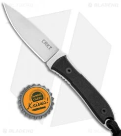 CRKT Carson F4-02N Fixed Blade Neck Knife Black G-10 (2.88" Satin) -Crkt Shop CRKT Carson F4 02N Neck Knife Black G 10 Satin CRF402N BHQ 90721 jr bottlecap