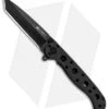 CRKT Carson M16-00K Tanto Liner Lock Knife Black Zytel (3" Black)