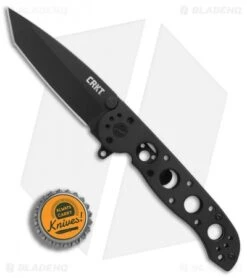 CRKT Carson M16-02KS Tanto Frame Lock Flipper Knife (3.05" Black) 9 CRKT Carson M16-02KS Tanto Frame Lock Flipper Knife (3.05" Black) -Crkt Shop CRKT Carson M16 02KS Tanto black BHQ 76687 er bottlecap