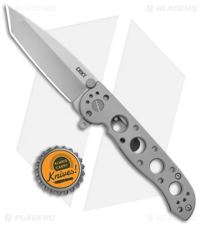 CRKT M16-02SS Stainless Steel Frame Lock Knife Tanto (3" Bead Blast) 6 CRKT M16-02SS Stainless Steel Frame Lock Knife Tanto (3" Bead Blast) - Image 4