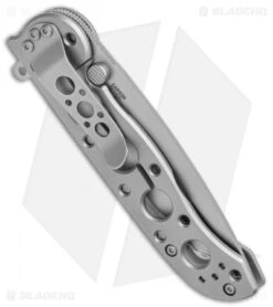 CRKT M16-02SS Stainless Steel Frame Lock Knife Tanto (3" Bead Blast) 8 CRKT M16-02SS Stainless Steel Frame Lock Knife Tanto (3" Bead Blast) -Crkt Shop CRKT Carson M16 02SS SS BB FL Satin BHQ 138965 jr side