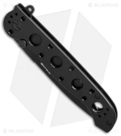 CRKT Carson M16-03KS Frame Lock Flipper Knife (3.55" Black) -Crkt Shop CRKT Carson M16 03KS black BHQ 76689 er spine