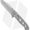 CRKT M16-04SS Stainless Steel Frame Lock Knife Tanto (3.9" Bead Blast) -Crkt Shop CRKT Carson M16 04SS SS Tanto FL Flipper BB BHQ 138967 jr