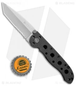 CRKT Carson M16-10F Tanto Flipper Knife Carbon Fiber (3" Satin Serr) 9 CRKT Carson M16-10F Tanto Flipper Knife Carbon Fiber (3" Satin Serr) -Crkt Shop CRKT Carson M16 10F tanto cf satin serr BHQ 69073 er size