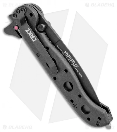 CRKT Carson M16-13ZLEK E.R. Spear Point Flipper Knife Zytel (3.375" Black Serr) 5 CRKT Carson M16-13ZLEK E.R. Spear Point Flipper Knife Zytel (3.375" Black Serr) - Image 3