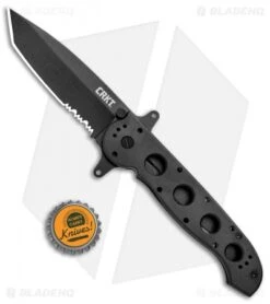 CRKT Carson M16-14SF Special Forces Folding Tanto Knife (3.875" Black Serr) -Crkt Shop CRKT Carson M16 14SF Special Forces Folding Tanto Black Serr BHQ 6703 jr bottlecap