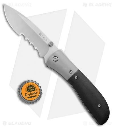 CRKT Carson M4-13 Spring Assisted Knife (3.75" Bead Blast Serr) 6 CRKT Carson M4-13 Spring Assisted Knife (3.75" Bead Blast Serr) - Image 4