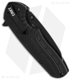 CRKT Copacetic Tactical Liner Lock Knife (3" Black) 2620 -Crkt Shop CRKT Copacetic Tactical LL Knife 3in Black BHQ 51836 td side