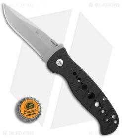 CRKT Crawford Falcon Liner Lock Knife Black Zytel (3.875" Satin) 6232 9 CRKT Crawford Falcon Liner Lock Knife Black Zytel (3.875" Satin) 6232 -Crkt Shop CRKT Crawford Falcon black zytel satin BHQ 76310 er bottlecap