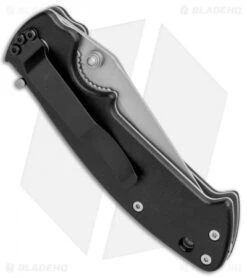 CRKT Crawford Kasper Liner Lock Knife Black Zytel (3.1" Bead Blast) 6772 -Crkt Shop CRKT Crawford Kasper LL Black Zytel BB 6772 BHQ 87021 jr side