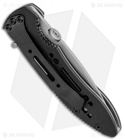 CRKT Crawford Point Guard Liner Lock Knife (3.5" Bead Blast Serr) 6762 5 CRKT Crawford Point Guard Liner Lock Knife (3.5" Bead Blast Serr) 6762 - Image 3