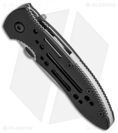 CRKT Crawford Point Guard Liner Lock Knife (3.5" Bead Blast Serr) 6762 4 CRKT Crawford Point Guard Liner Lock Knife (3.5" Bead Blast Serr) 6762 - Image 2