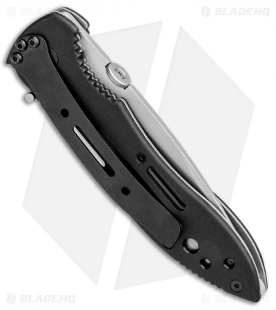 CRKT Crawford Point Guard Liner Lock Knife (3.5" Bead Blast Serr) 6763 5 CRKT Crawford Point Guard Liner Lock Knife (3.5" Bead Blast Serr) 6763 - Image 3
