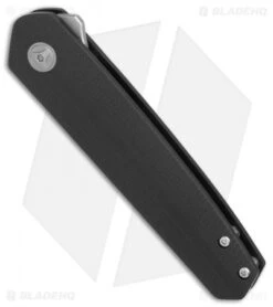 CRKT Cuatro Liner Lock Flipper Knife Black G-10 (3.1" Bead Blast) 7090 -Crkt Shop CRKT Cuatro Black G10 bb BHQ 76684 er spine