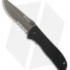 CRKT Drifter Case Liner Lock Knife Black G-10 (2.875" Gray Serr) 6460KC -Crkt Shop CRKT Drifter Case LL Black G 10 Gray Serr 6460KC BHQ 53253 jr