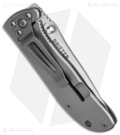 CRKT Drifter Frame Lock Knife Stainless Steel (3" Satin) -Crkt Shop CRKT Drifter FL Case Agriculture BHQ 154228 td side