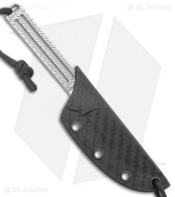 CRKT Feisty Fixed Blade Knife Skeletonized (2.4" Satin) -Crkt Shop CRKT Feisty Skeletonized Fixed Blade Satin BHQ 138974 jr sheath