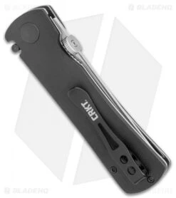 CRKT Folding Heiho Spring Assisted Knife (3.125" Satin Serr) 2901 -Crkt Shop CRKT Folding Heiho SA Satin Serr 2901 BHQ 11434 jr side