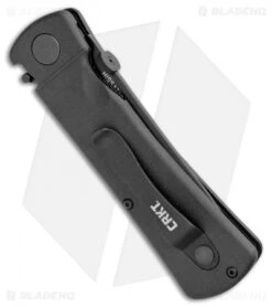 CRKT Folding Hissatsu Spring Assisted Knife (3.875" Black) 2903 -Crkt Shop CRKT Folding Hissatsu SA Black 2903 BHQ 1948 jr side