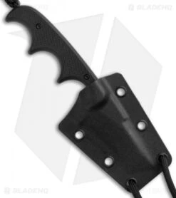 CRKT Folts Minimalist Bowie Neck Knife Black G-10 (2" Black) 2387K -Crkt Shop CRKT Folts Minimalist Bowie Neck Black G 10 Black CR2387K BHQ 43700 jr sheath