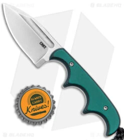 CRKT Folts Minimalist Spear Point Neck Knife Green Resin/Fiber (2.1" Stonewash) 11 CRKT Folts Minimalist Spear Point Neck Knife Green Resin/Fiber (2.1" Stonewash) -Crkt Shop CRKT Folts Minimalist SP Neck Knife Green Resin Fiber SW BHQ 145872 jr bottlecap