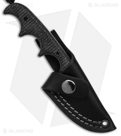 CRKT Folts Minimalist Drop Point Neck Knife Black (2" Satin 154CM) 4 CRKT Folts Minimalist Drop Point Neck Knife Black (2" Satin 154CM) - Image 2