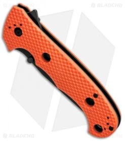 CRKT Hammond Cruiser LAWKS Liner Lock Knife Orange (3.75" Black Serr) 7914ORB -Crkt Shop CRKT Hammond Cruiser Orange Black Serr CR7914ORB BHQ 87150 jr spine 2