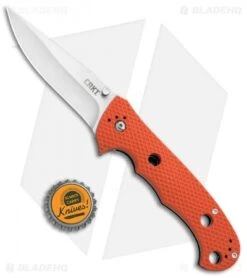 CRKT Hammond Cruiser LAWKS Liner Lock Knife Orange (3.75" Satin) 7904OR -Crkt Shop CRKT Hammond Cruiser Orange CR7904OR BHQ 87147 jr bottlecap 2