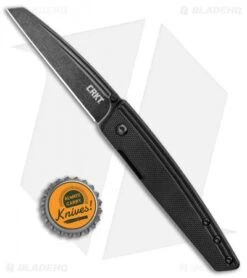 CRKT Inara Frame Lock Knife Black G-10 (2.75" Satin) 7140 -Crkt Shop CRKT Inara FL Black G 10 Satin 7140 BHQ 103944 jr bottlecap