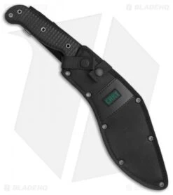 CRKT Johnson KUK Tactical Kukri Fixed Blade Knife (10.56" Black) 2742 -Crkt Shop CRKT Johnson KUK Tactical Kukri black BHQ 76695 er sheath